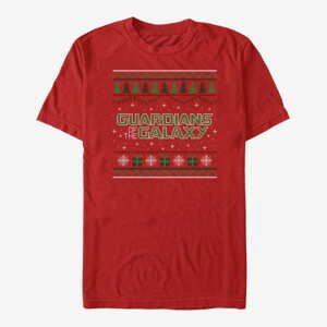Queens Marvel The Guardians of the Galaxy Holiday Special - Galaxy Sweater Unisex T-Shirt Red