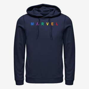 Queens Marvel - SIMPLE LOGO EMB Unisex Hoodie Navy Blue