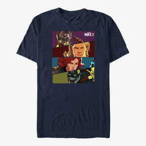 Queens Marvel What If‚Ä¶? - Hero Boxes Unisex T-Shirt Navy Blue