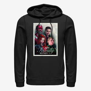 Queens Marvel Black Widow: Movie - Family of Spies Unisex Hoodie Black