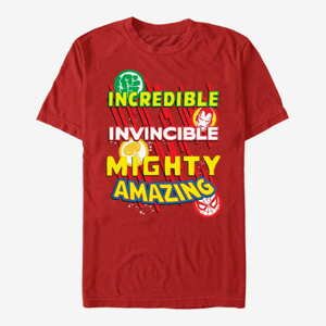 Queens Marvel Avengers Classic - Awesomeness Unisex T-Shirt Red