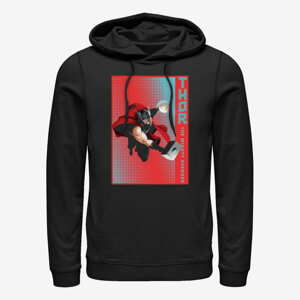 Queens Marvel Avengers Classic - Halftone Thor Unisex Hoodie Black