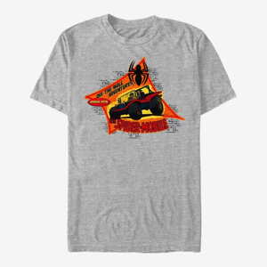 Queens Marvel Spider-Man Classic - Spider-Mobile Adventures Unisex T-Shirt Heather Grey