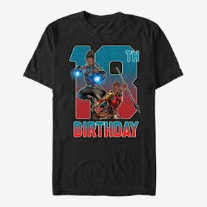 Queens Marvel Avengers Classic - Shuri Okoye 18th Bday Unisex T-Shirt Black