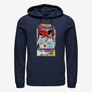 Queens Marvel Spider-Man Classic - Feels Unisex Hoodie Navy Blue