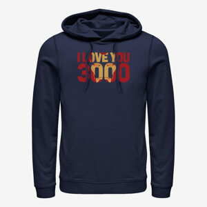 Queens Marvel - Love You 3000 Unisex Hoodie Navy Blue