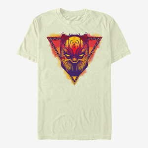 Queens Marvel Avengers Classic - Panther Sunset Unisex T-Shirt Natural