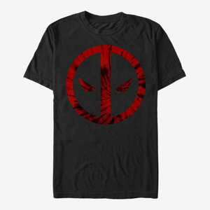 Queens Marvel Deadpool - Deadpool Tie-Dye Unisex T-Shirt Black