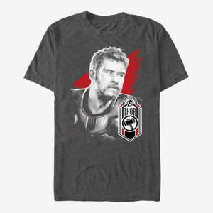 Queens Marvel Avengers: Endgame - Thor Tag Unisex T-Shirt Dark Heather Grey