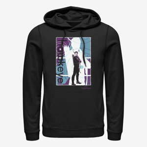 Queens Marvel Hawkeye - Pop Poster Unisex Hoodie Black