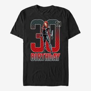 Queens Marvel Avengers Classic - Black Widow 30th Bday Unisex T-Shirt Black
