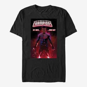Queens Marvel Spider-Man Classic - Champions Unisex T-Shirt Black