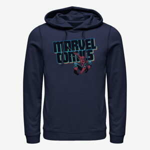 Queens Marvel Spider-Man Classic - MARVEL COMICS Unisex Hoodie Navy Blue