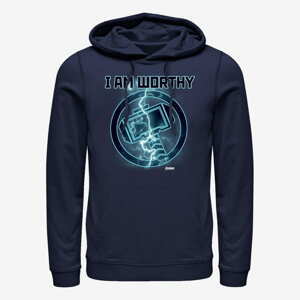 Queens Marvel Avengers: Endgame - Worthy Icon Unisex Hoodie Navy Blue