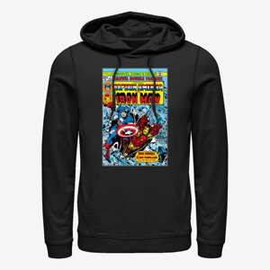 Queens Marvel Avengers Classic - Cap & Iron man Unisex Hoodie Black