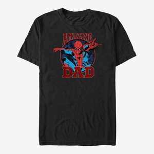Queens Marvel Spider-Man Classic - Amazing Dad Unisex T-Shirt Black