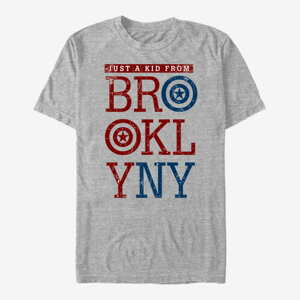 Queens Marvel Avengers Classic - Brookid Unisex T-Shirt Heather Grey