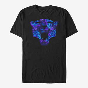 Queens Marvel Avengers Classic - Panther Rose Unisex T-Shirt Black