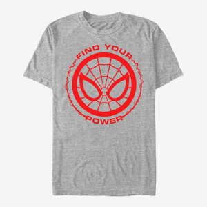 Queens Marvel Spider-Man Classic - Spider Power Unisex T-Shirt Heather Grey