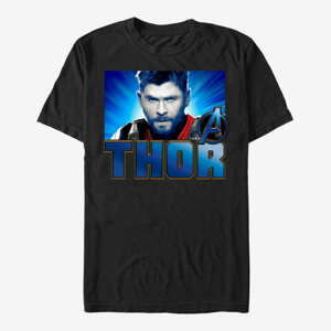 Queens Marvel Avengers: Endgame - Thor Gaze Unisex T-Shirt Black