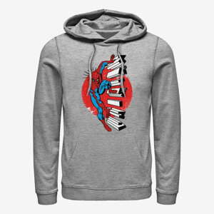 Queens Marvel Spider-Man Classic - Spidey Senses Unisex Hoodie Heather Grey