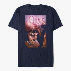 Queens Marvel X-Men - Neon Gambit Unisex T-Shirt Navy Blue