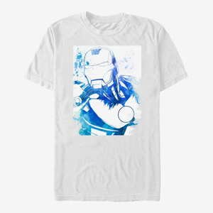 Queens Marvel Avengers Classic - Water Iron Unisex T-Shirt White
