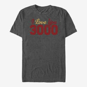 Queens Marvel Avengers: Endgame - 3000 Loves Unisex T-Shirt Dark Heather Grey