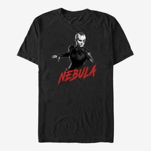 Queens Marvel Guardians Of The Galaxy Classic - High Contrast Nebula Unisex T-Shirt Black