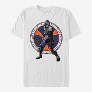 Queens Marvel Black Widow: Movie - TaskMaster Circle Unisex T-Shirt White