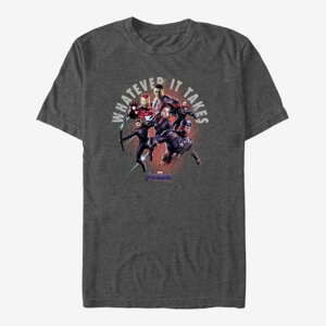 Queens Marvel Avengers: Endgame - Heroes Sacrifice Unisex T-Shirt Dark Heather Grey