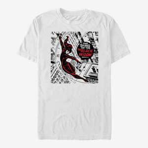 Queens Marvel Avengers Classic - Widow City Unisex T-Shirt White