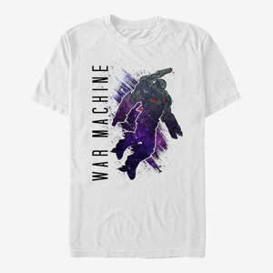 Queens Marvel Avengers: Endgame - War Machine Painted Unisex T-Shirt White