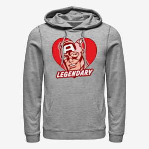 Queens Marvel Avengers Classic - Legends Unisex Hoodie Heather Grey