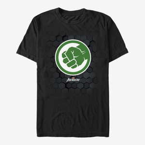 Queens Marvel - Hulk Hex Unisex T-Shirt Black