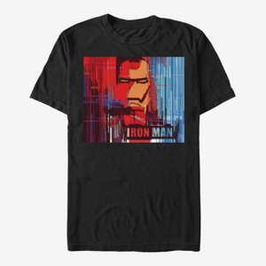 Queens Marvel - Vibrant Iron Man Unisex T-Shirt Black