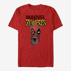 Queens Marvel - Head of Deadpool Unisex T-Shirt Red