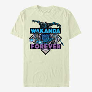 Queens Marvel Avengers Classic - Wakanda Crosshatch Unisex T-Shirt Natural