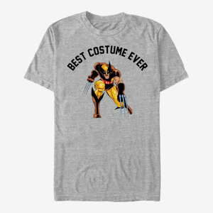 Queens Marvel X-Men - Best Wolverine Costume Unisex T-Shirt Heather Grey