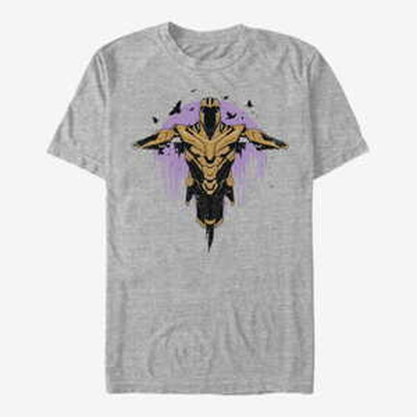 Queens Marvel Avengers: Endgame - Scarecrow Thanos Unisex T-Shirt Heather Grey