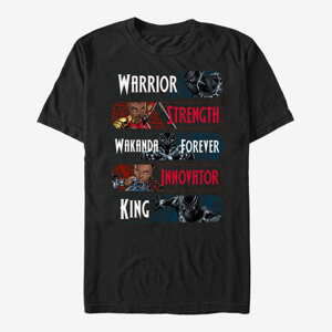 Queens Marvel Avengers Classic - Wakanda Trio Unisex T-Shirt Black