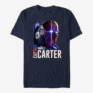 Queens Marvel What If‚Ä¶? - Watcher Captain Carter Unisex T-Shirt Navy Blue