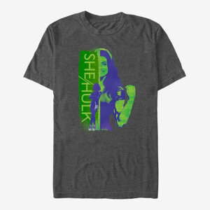 Queens Marvel She-Hulk: Attorney At Law - She Hulk Silhouette Unisex T-Shirt Dark Heather Grey