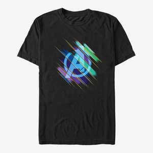 Queens Marvel Avengers: Endgame - Endgame Logo Swipe Unisex T-Shirt Black