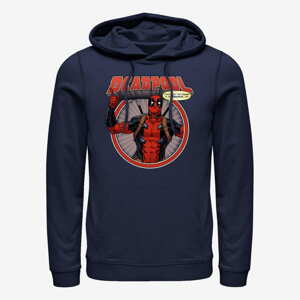 Queens Marvel Deadpool - Deadpool Chump Unisex Hoodie Navy Blue