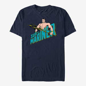 Queens Marvel - Mariner Overflow Unisex T-Shirt Navy Blue