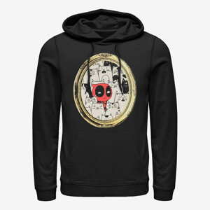 Queens Marvel Deadpool - Cats Rule Everything Around Me Unisex Hoodie Black