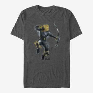 Queens Marvel Avengers: Endgame - Painted Hawk Unisex T-Shirt Dark Heather Grey