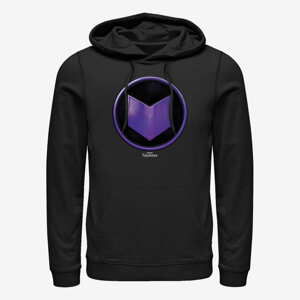 Queens Marvel Hawkeye - Arrow Badge Unisex Hoodie Black