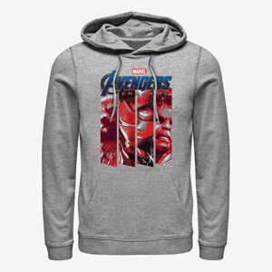 Queens Marvel Avengers: Endgame - Four Strong Unisex Hoodie Heather Grey